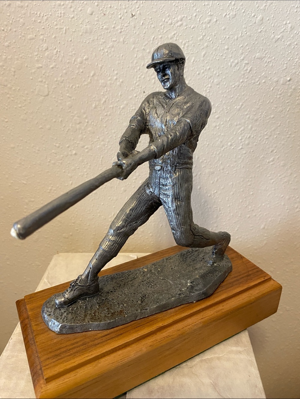 Michael Ricker pewter baseball player #1095/1750 vintage 1980’s